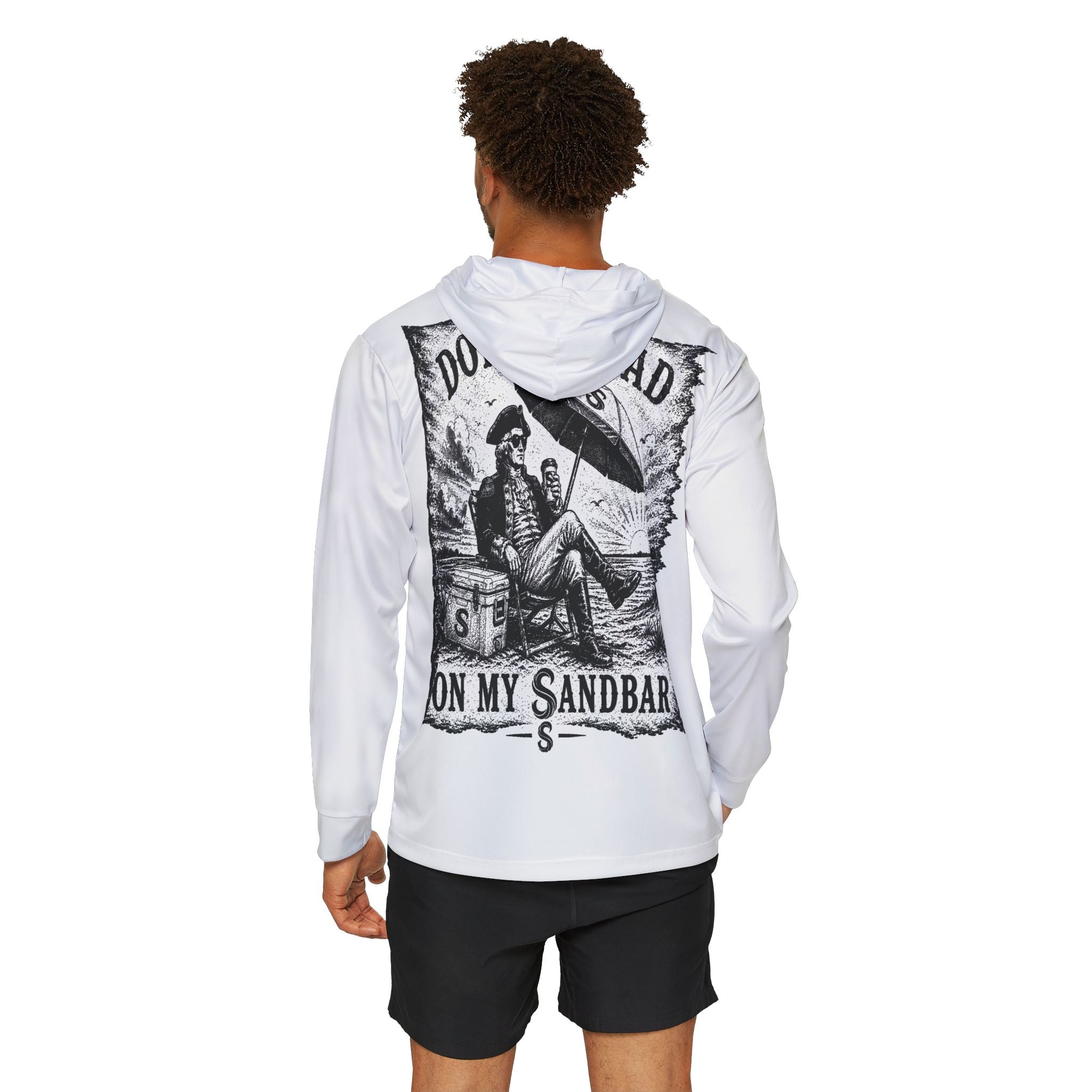Don't Tread on my Sandbar Performance Shirt — Founding Fathers 1776