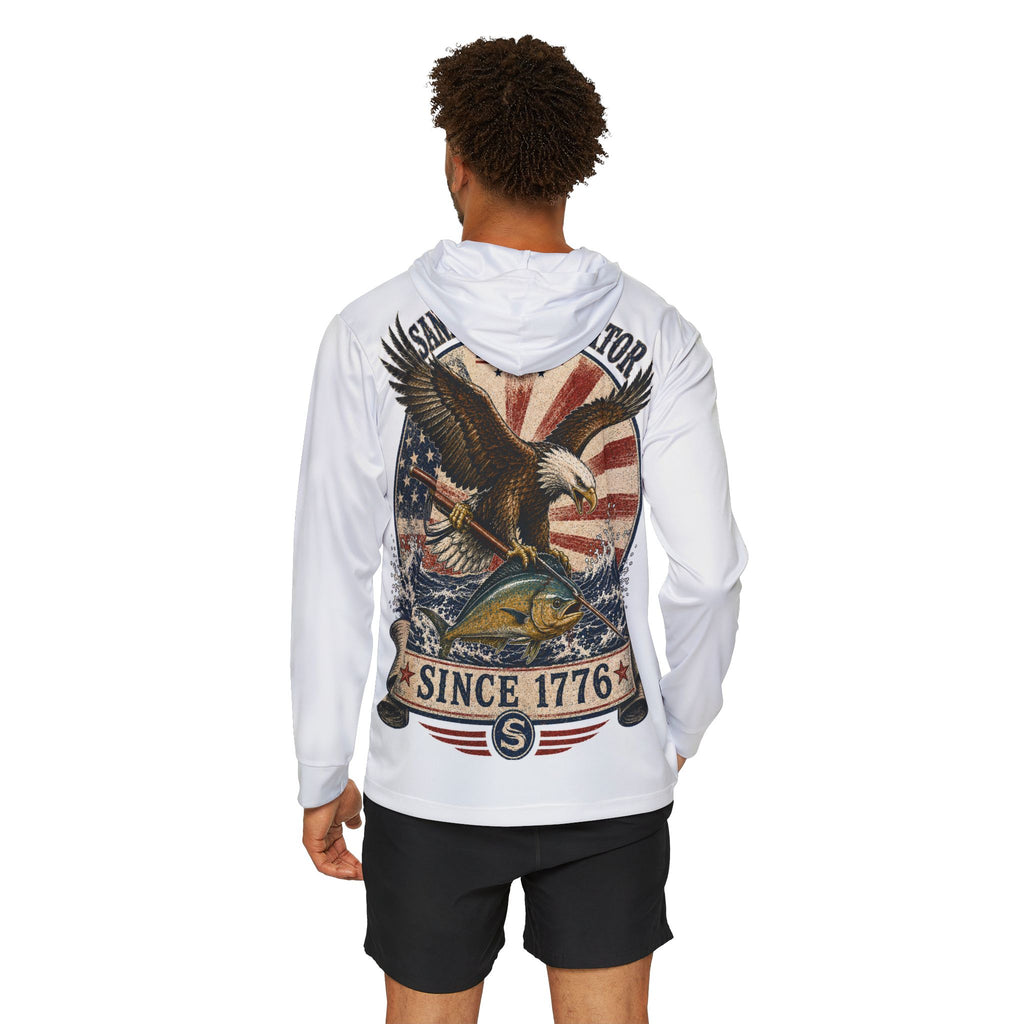 Eagle Angler Performance Shirt — Founding Fathers 1776