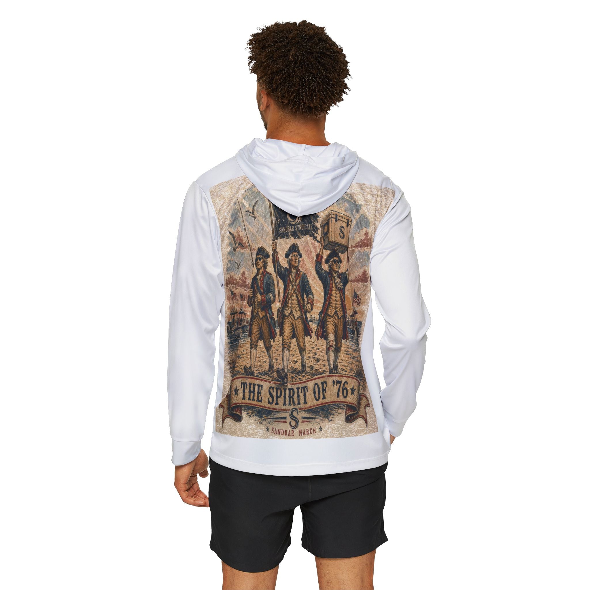 Sandbar March Performance Shirt — Founding Fathers 1776