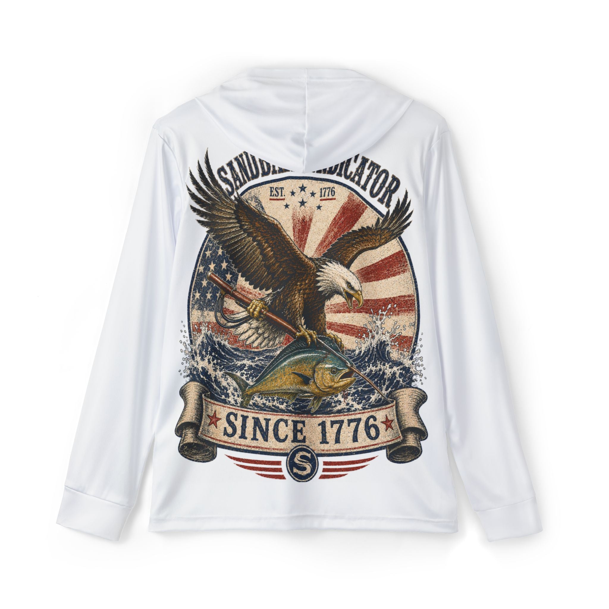 Eagle Angler Performance Shirt — Founding Fathers 1776